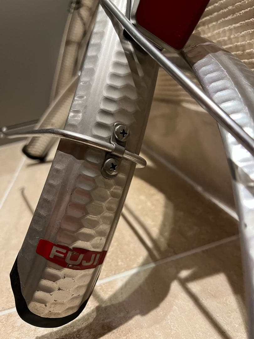 FUJI OLYMPIC 自転車 赤　修正あり！