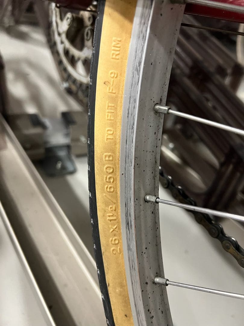 FUJI OLYMPIC 自転車 赤　修正あり！