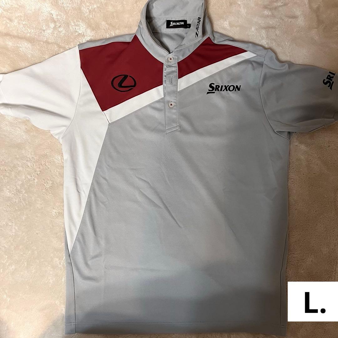 【希少デザイン】美品　スリクソン　松山英樹　レクサスロゴ　Lサイズ