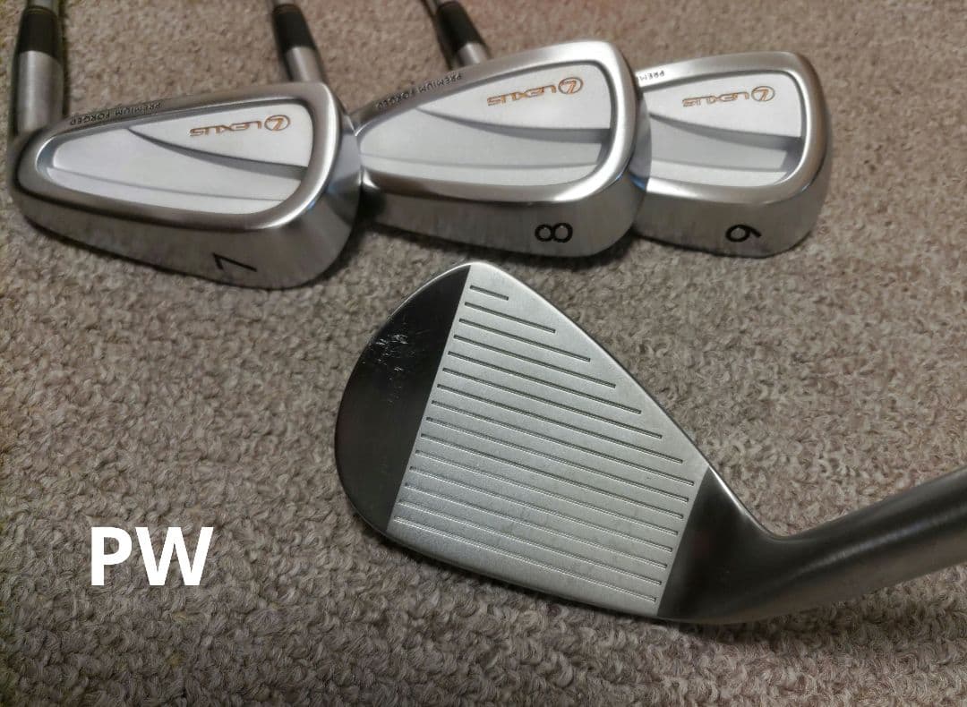 超美品 三浦技研 レクサスアイアン プレミアムフォージド4本セット