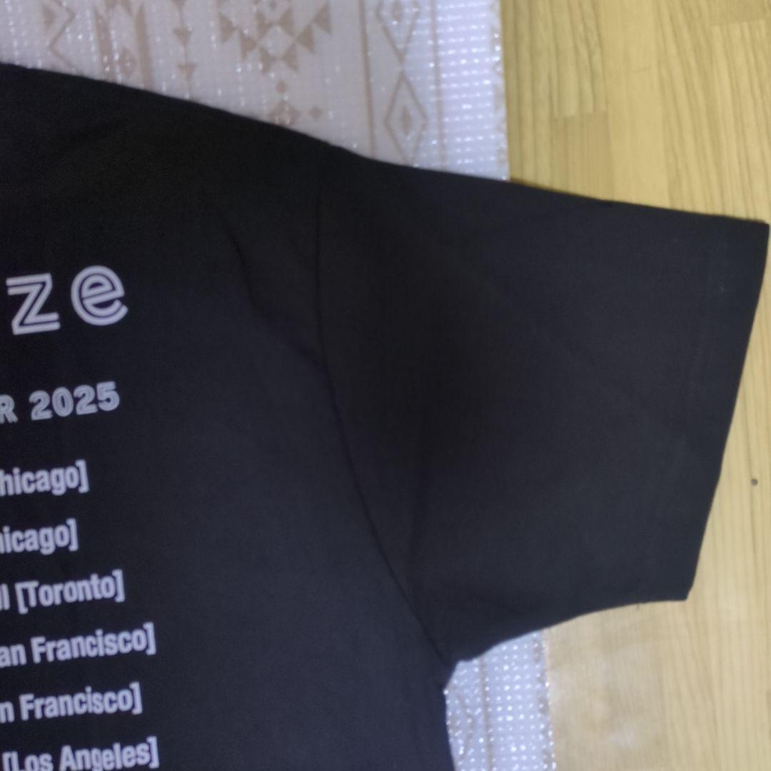 Fujii kaze NATOUR ドリンク黒T　Mサイズ