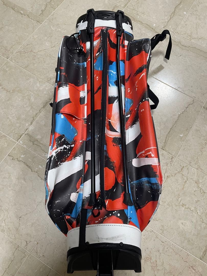 ガワDESCENTE 【万美コレクション】キャディバッグ(スタンド式)9型