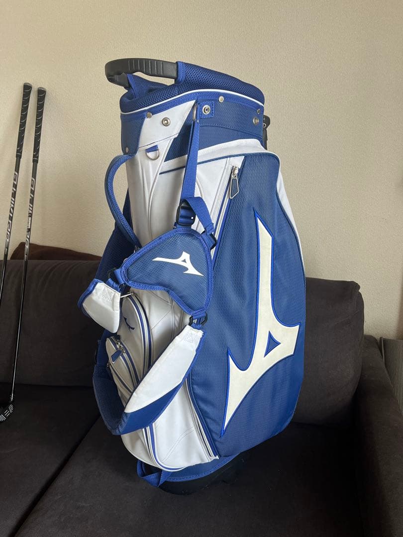 ミズノ　プロモデル　ゴルフバッグ　軽量　スタンド