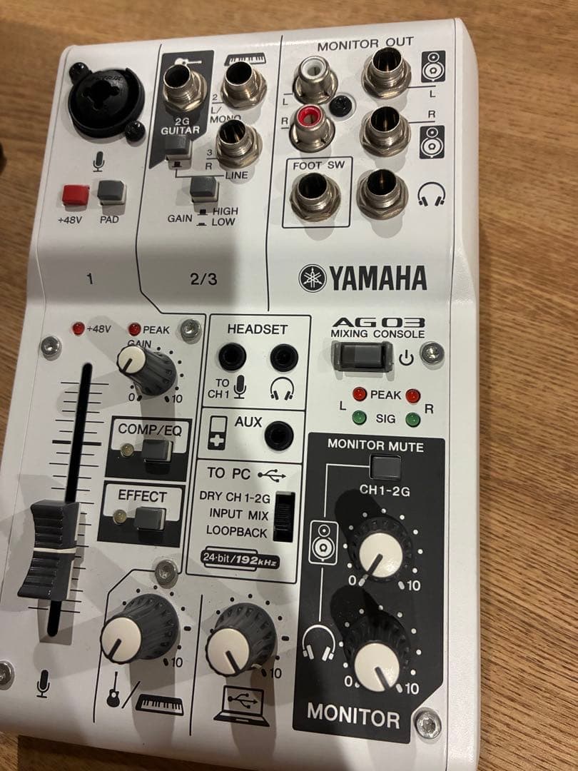 YAMAHA AG03 コンデンサーマイク カメラアダプタセット