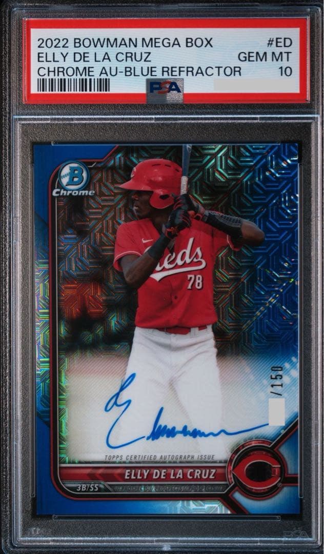 【激レア】 Topps Elly De La Cruz 直筆サイン カード