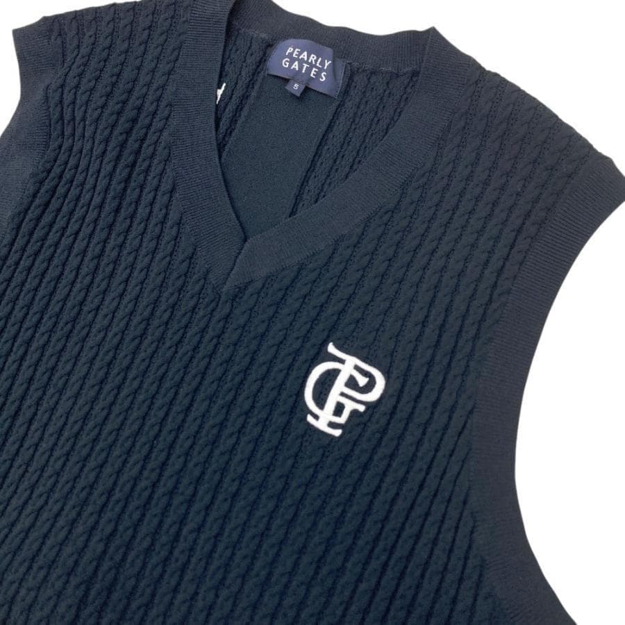 PEARLY GATES パーリーゲイツ 2024年モデル Vネックニットベスト