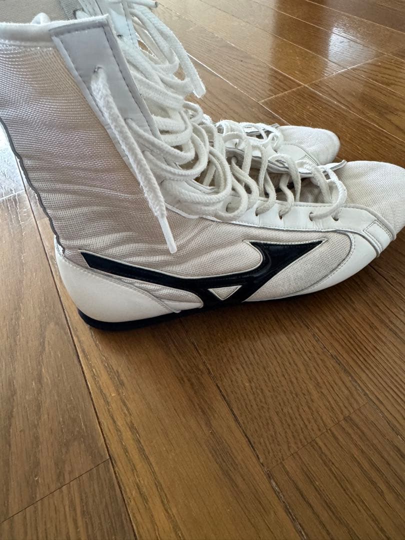 Mizuno ボクシングシューズ フィニッシャー　ホワイト/ブラック