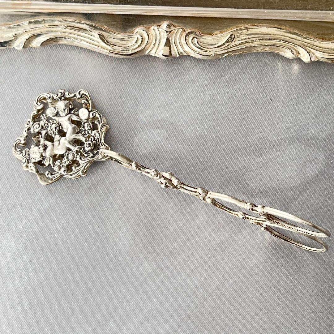 【 Bodemer】 天使の透かしのクッキートング【純銀】薔薇