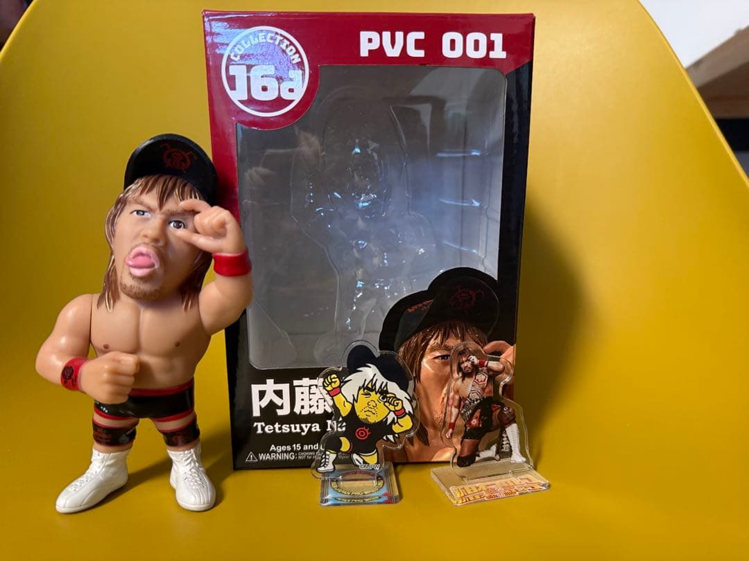 内藤哲也 ソフビ　アクリルスタンド