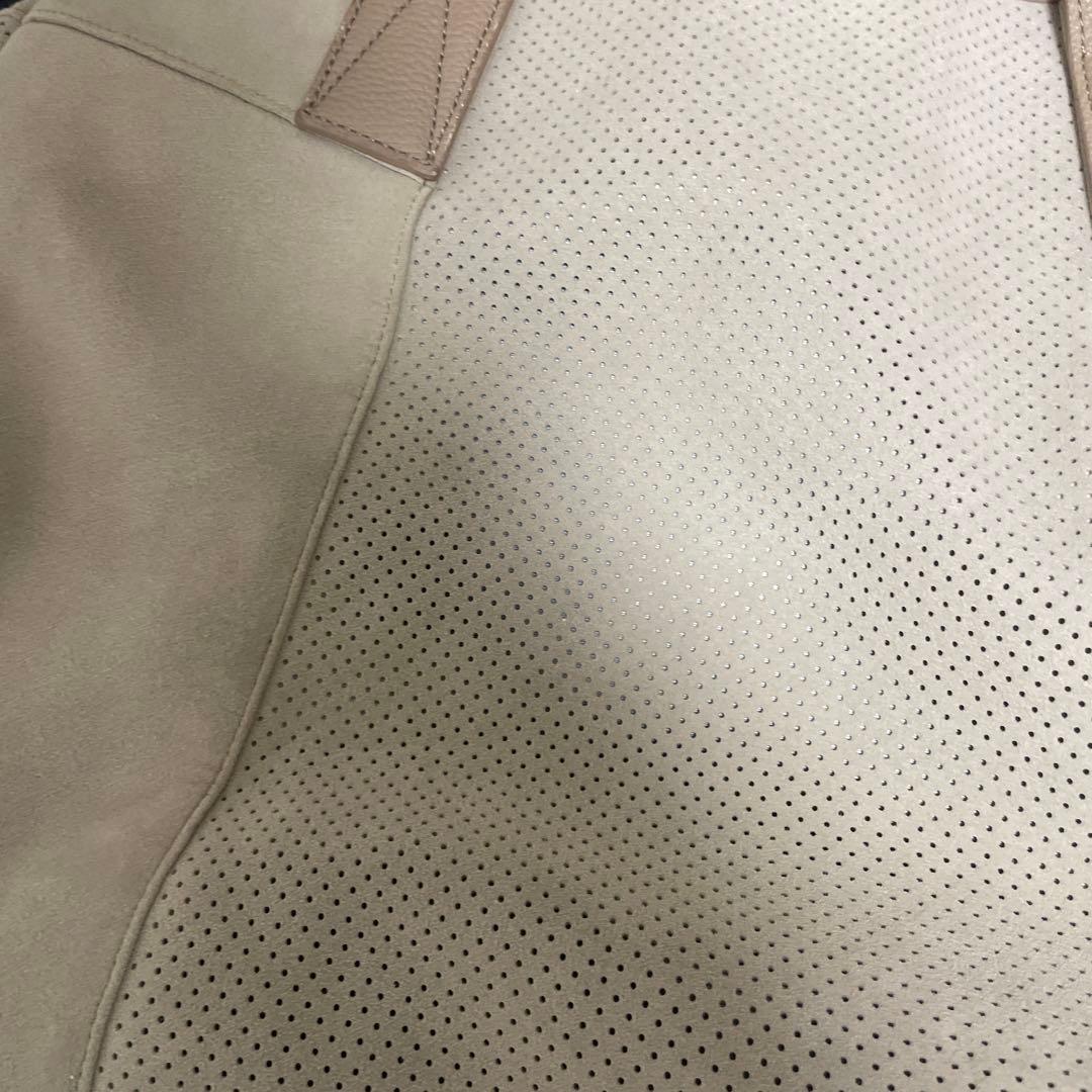 ビームスゴルフ　スウェード　ボストンバッグ