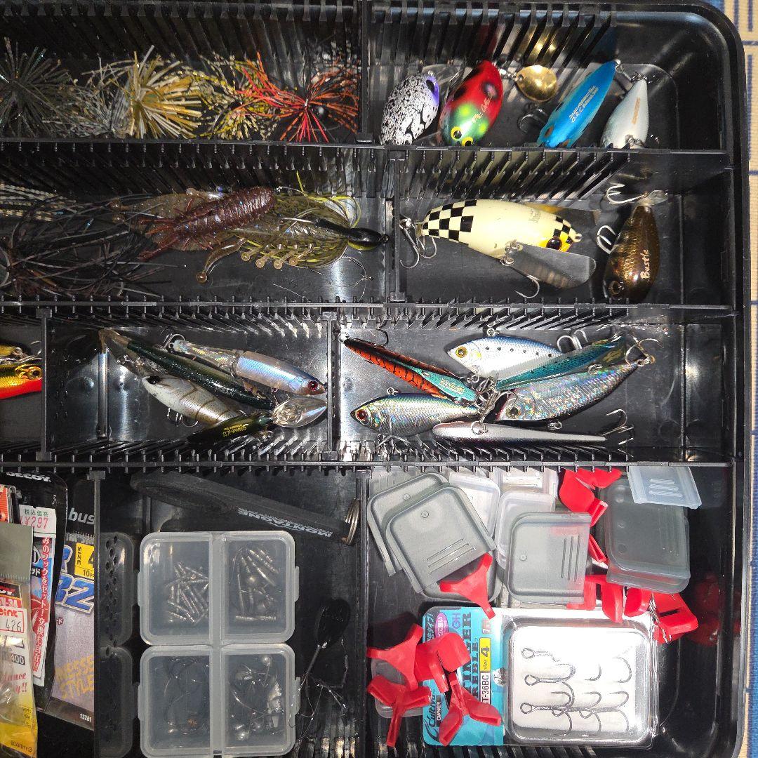 バス釣り引退セット ルアー、ワーム、仕掛け
