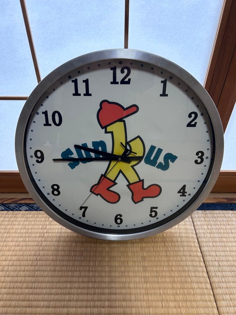 コンビニ　時計　什器　サンクス　Sunkus サークルK 店舗　店舗時計