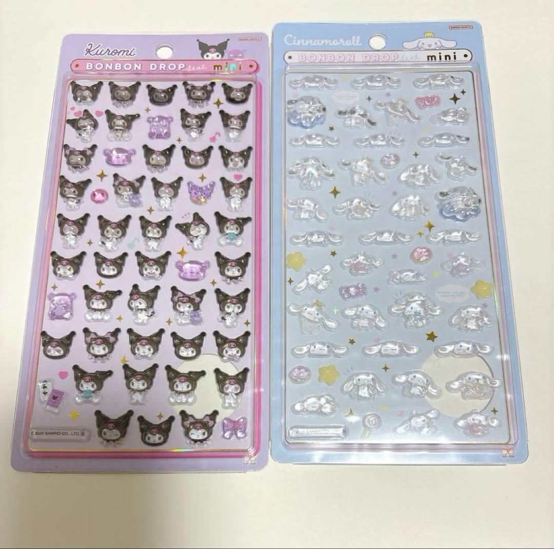【正規品】ボンボンドロップシールミニサンリオミニ6枚セット ボンドロ