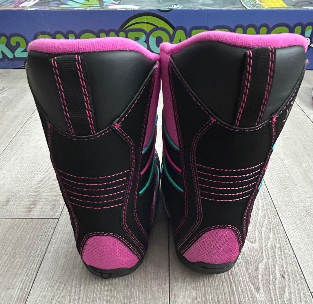 K2 子ども用スノーボード110㌢ビンディングブーツ21㌢3点セット