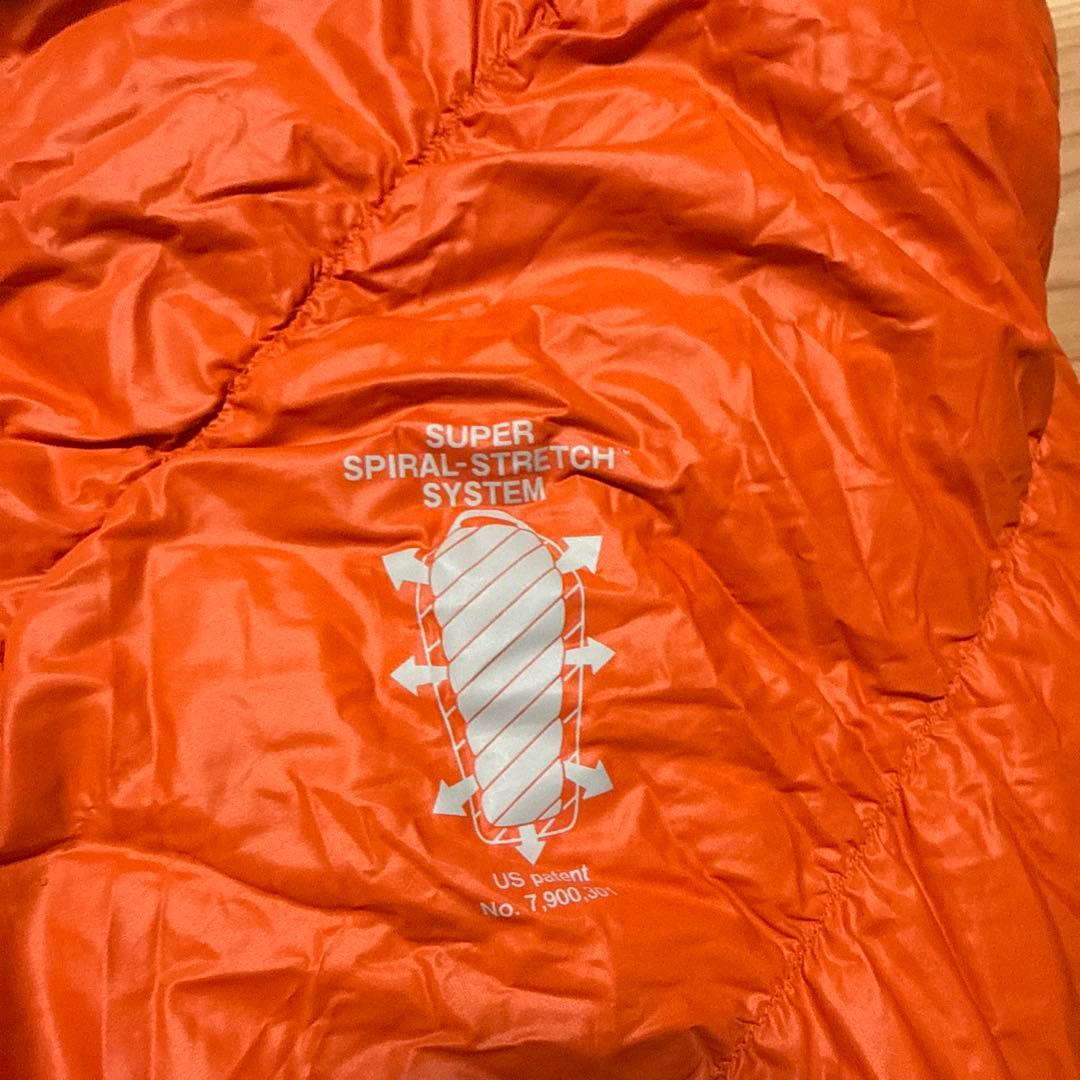 スーパースパイラルダウンハガー ロング #1 シュラフ モンベル 廃盤 希少