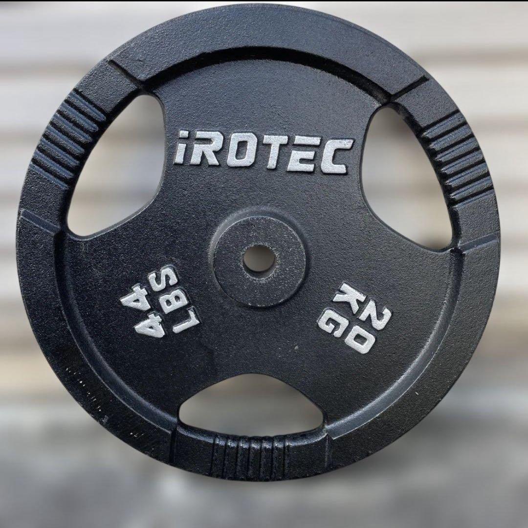 アイロテック 28mmプレート20kg iROTEC 1枚