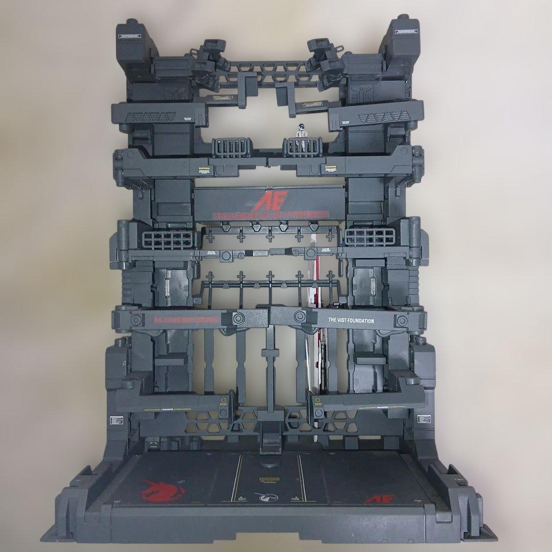 バンダイ　MG　ユニコーンガンダム+MS CAGE　ガンプラ　完成品