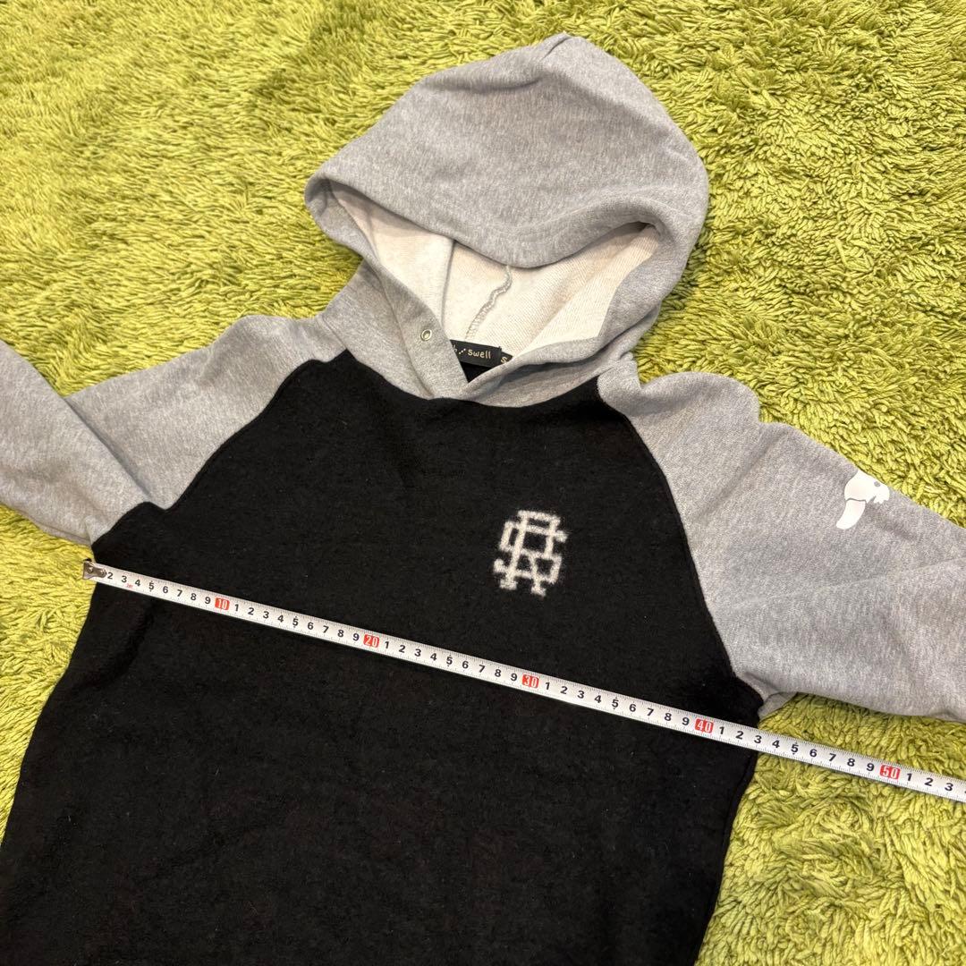 rough&swell ラフアンドスウェル ハイブリッド ニット パーカー S