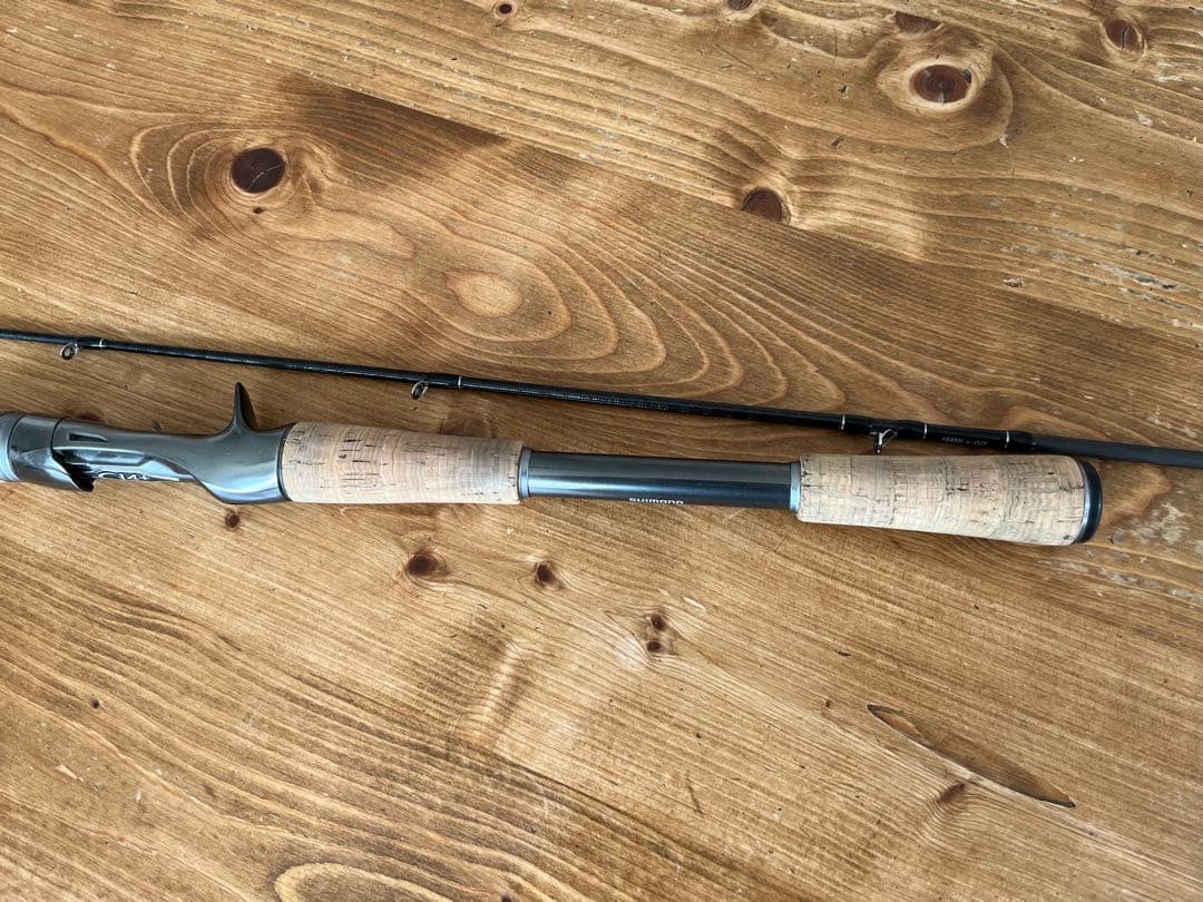シマノ　22 バンタム　168ML-G/2 2ピース　グラスロッド　ベイト