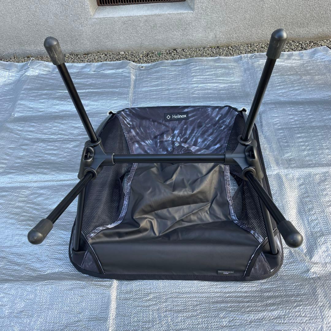 【値下げしました】Helinox タイダイ柄 アウトドアチェア　ボールフィート付