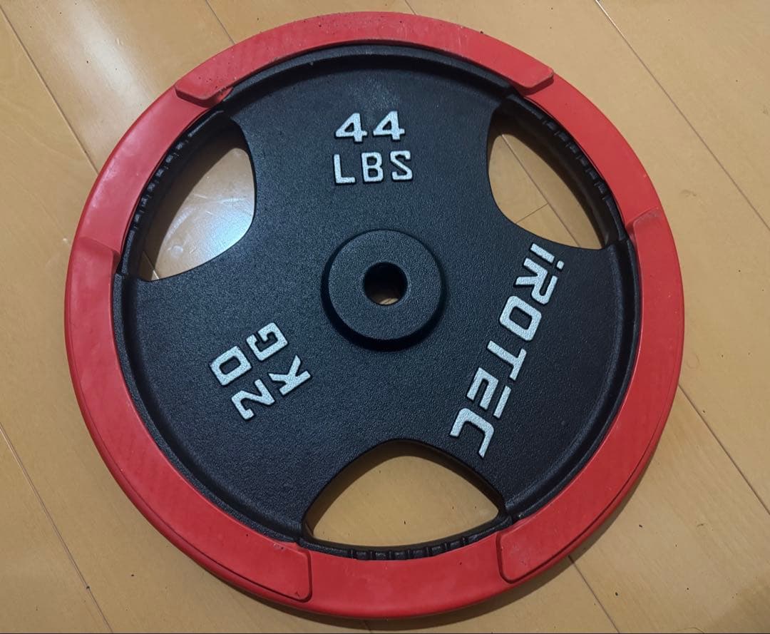 【最終値下】IROTEC （アイロテック） アイアンプレート 20kg ラバー