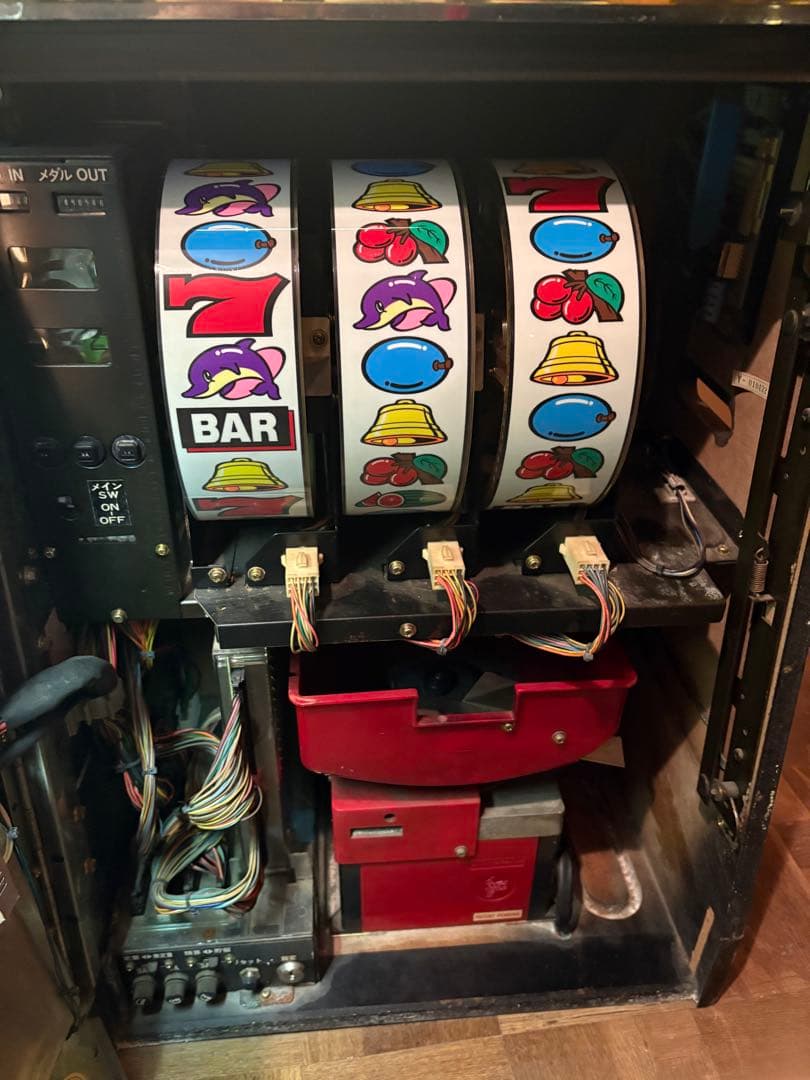 【通電確認済み】パチスロ実機 フリッパー3 昭和レトロ