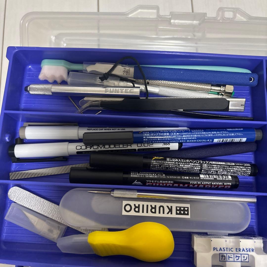 （アルティメットニッパー有）プラモデル用の工具セット