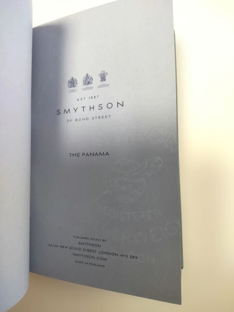 スマイソンPanamaノートブック INSPIRATIONS AND IDEAS