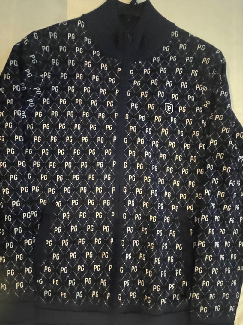 パーリーゲイツ　ジップアップニットブルゾン