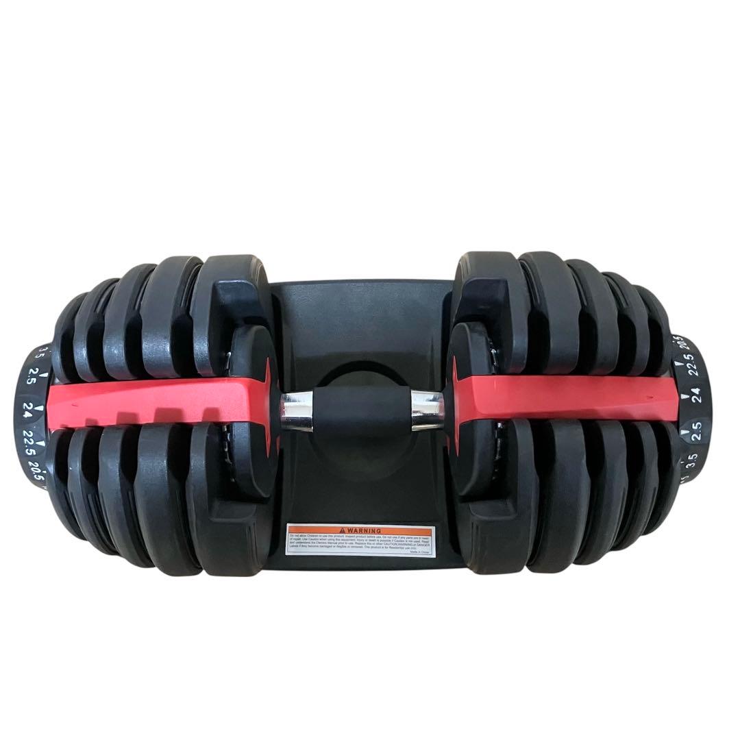 美品 可変式ダンベル 24kg ① 単品購入不可 セット販売専用