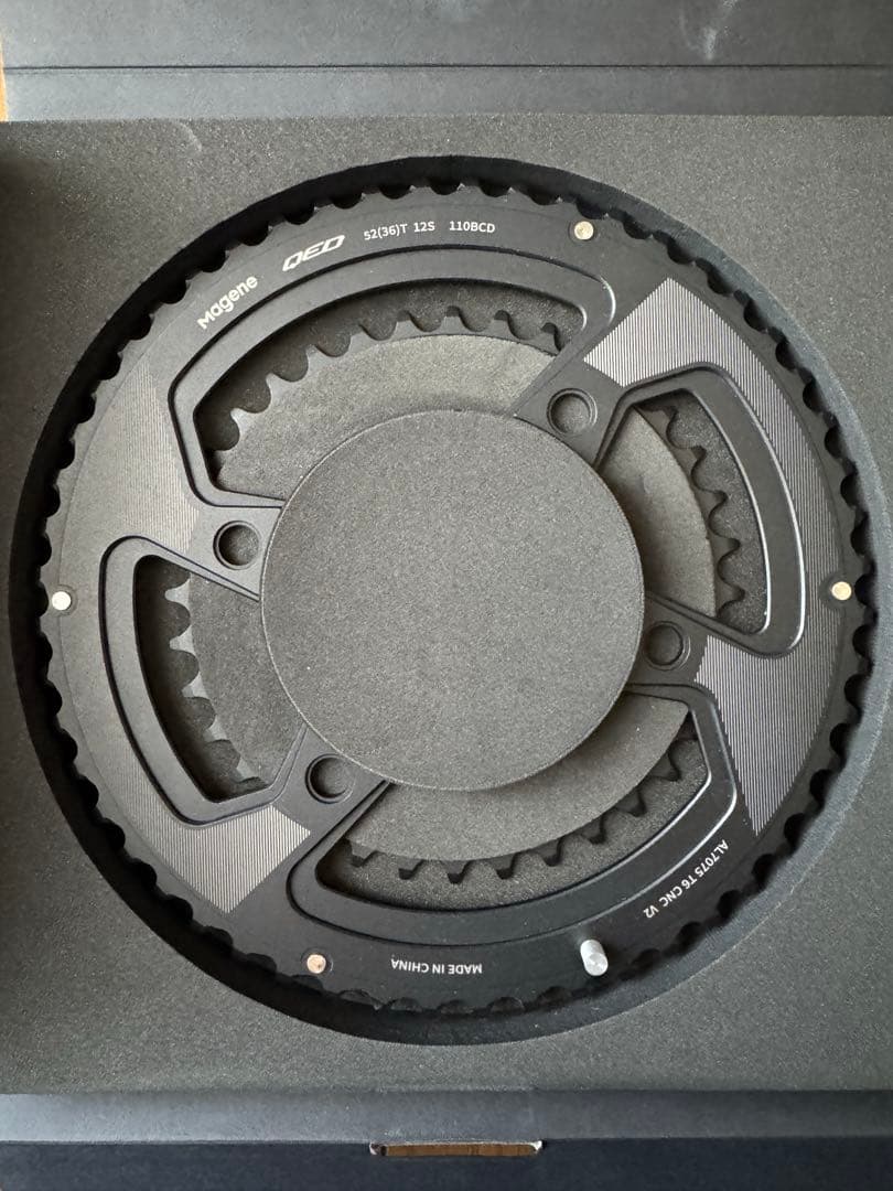 【新品未使用】Magene QED スプリットチェーンリング 52-36T