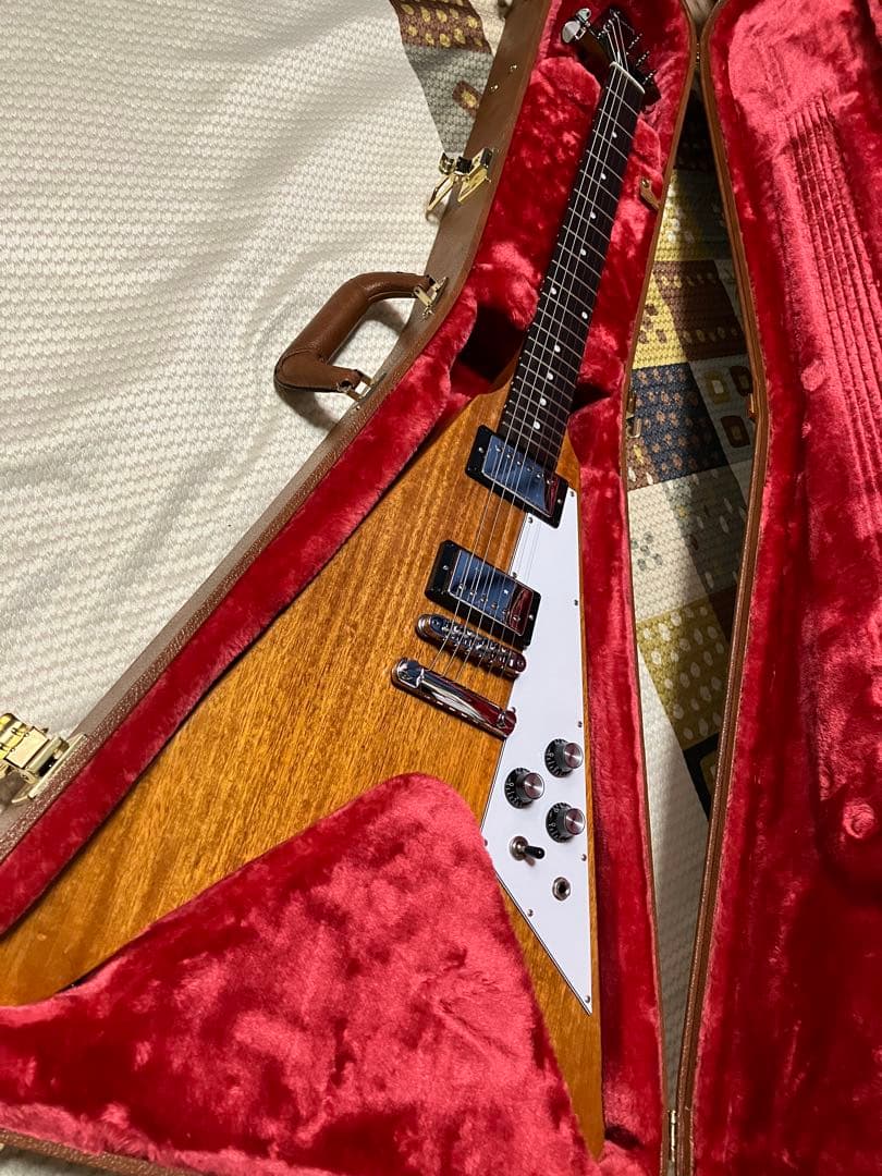 Gibson Flying V antique natural ほぼ新品