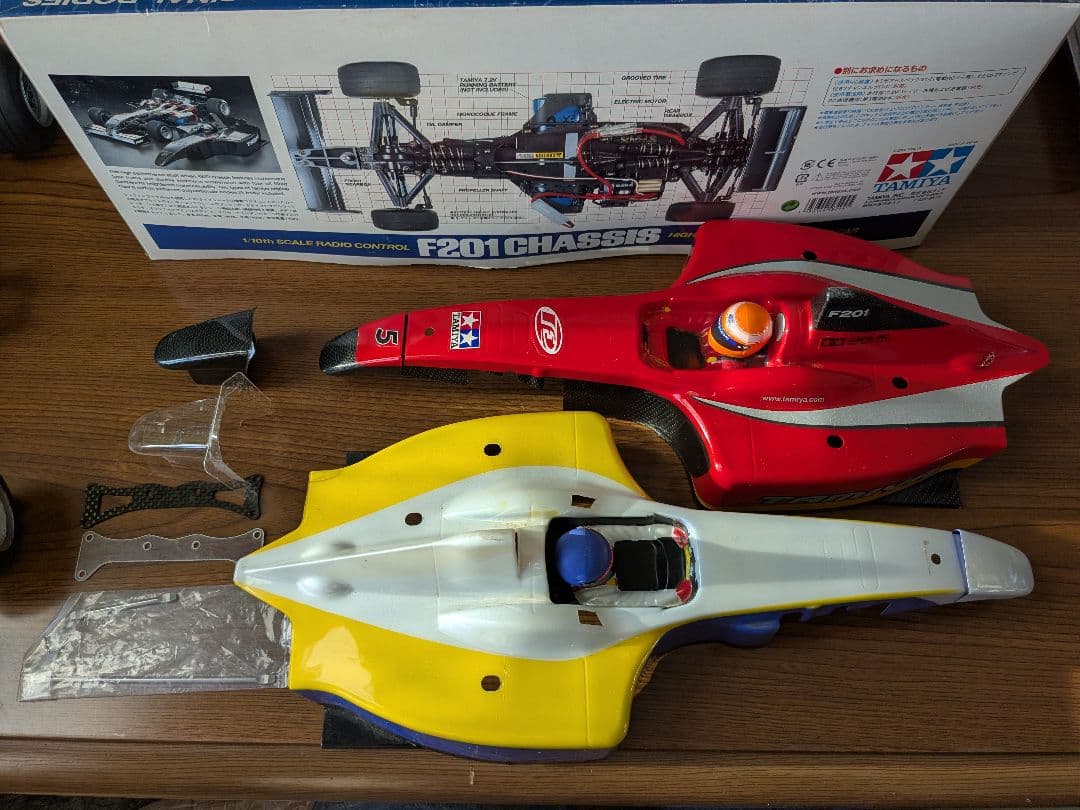 TAMIYA F201 CHASSIS 高性能ラジコンカー
