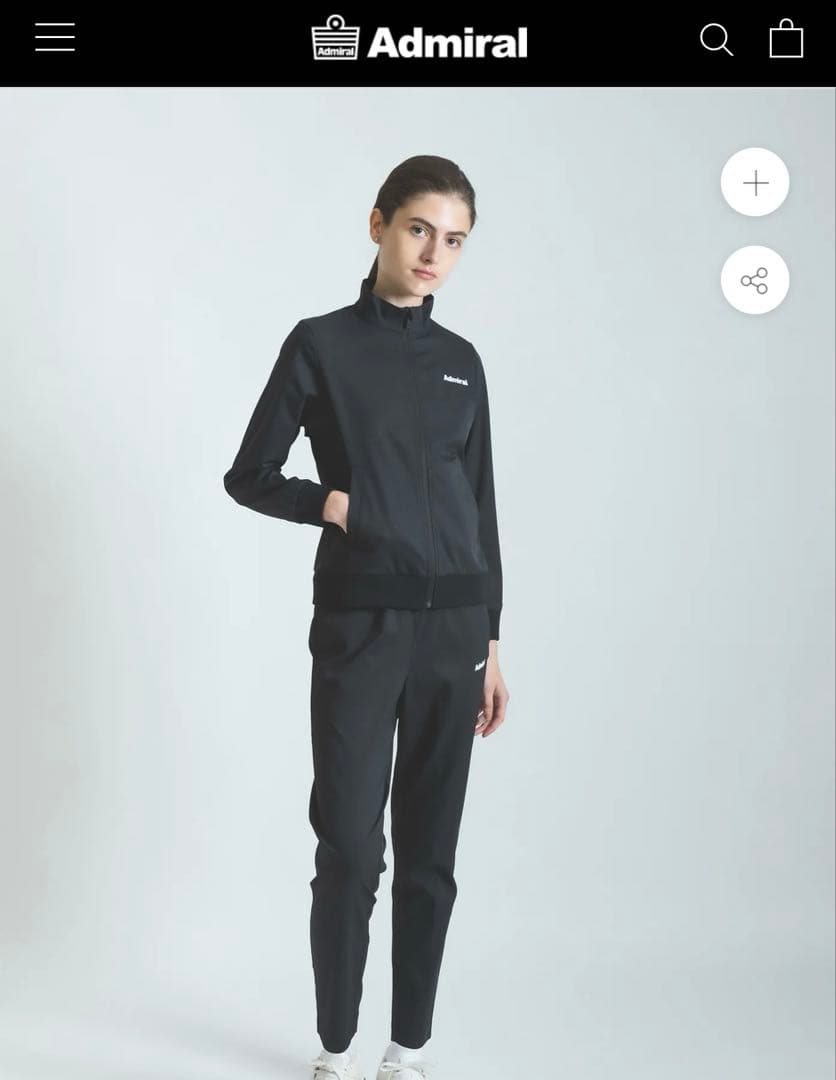 Admiral ネイビー ジャケットとパンツセット