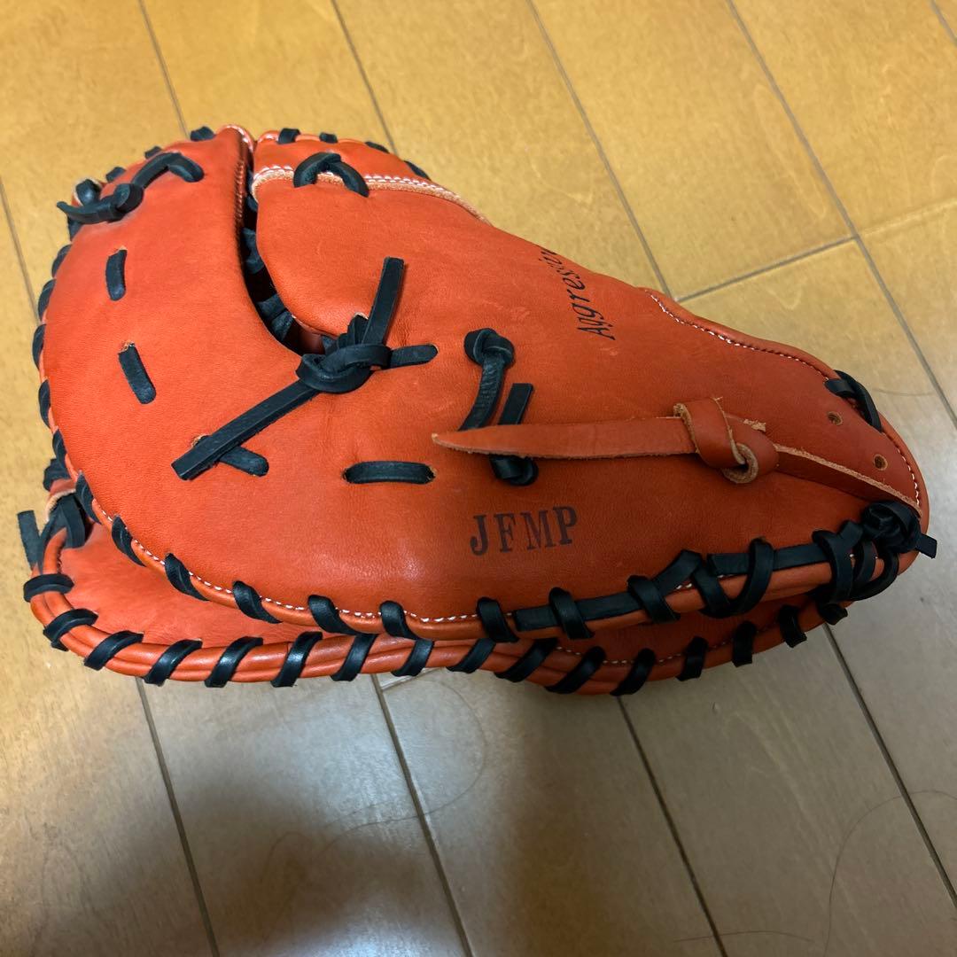 Slugger Aggressive 軟式少年用グローブ オレンジ