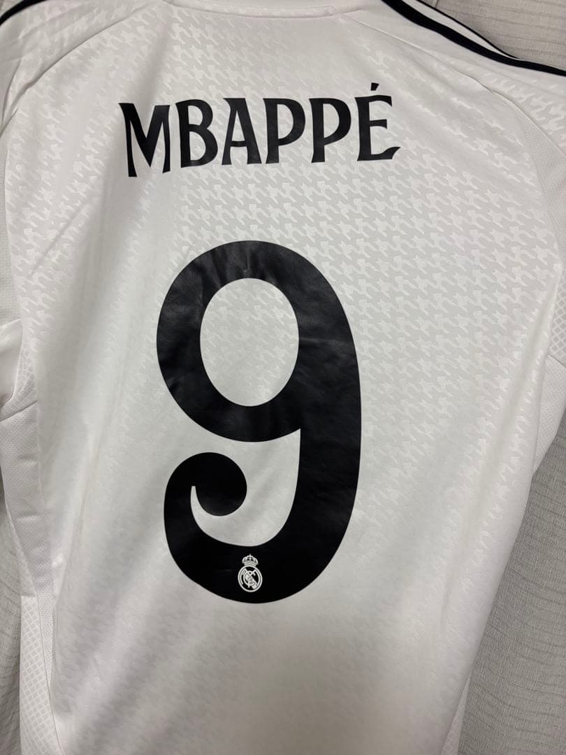 レアルマドリード24/25 レプリカユニフォーム　 9エムバペ XL