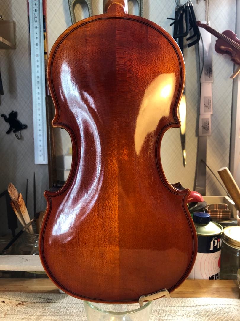 【駒&魂柱調整済】Suzuki分数バイオリンNo200 1/8 1980