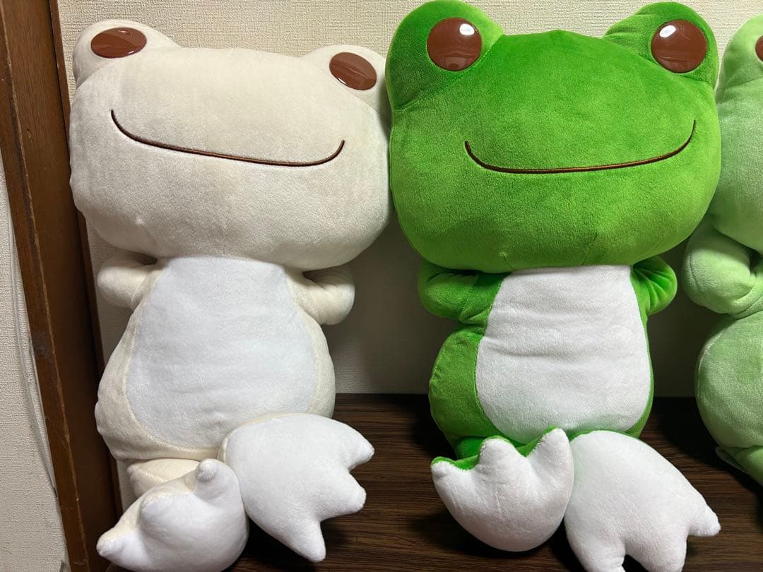 かえるのピクルス　もちもちおひるねBIGぬいぐるみ　コンプ　セット