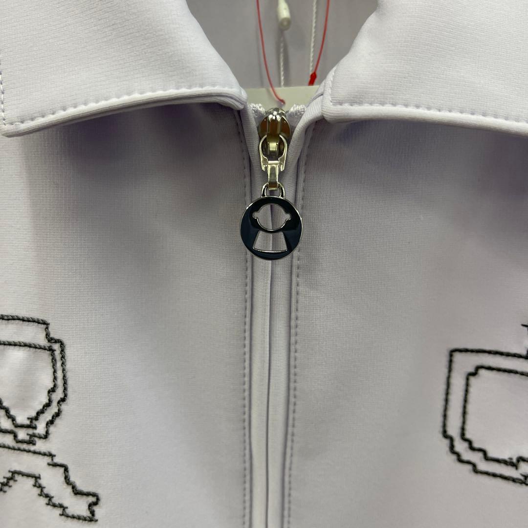 PICONE 薄紫色 ジップアップシャツ