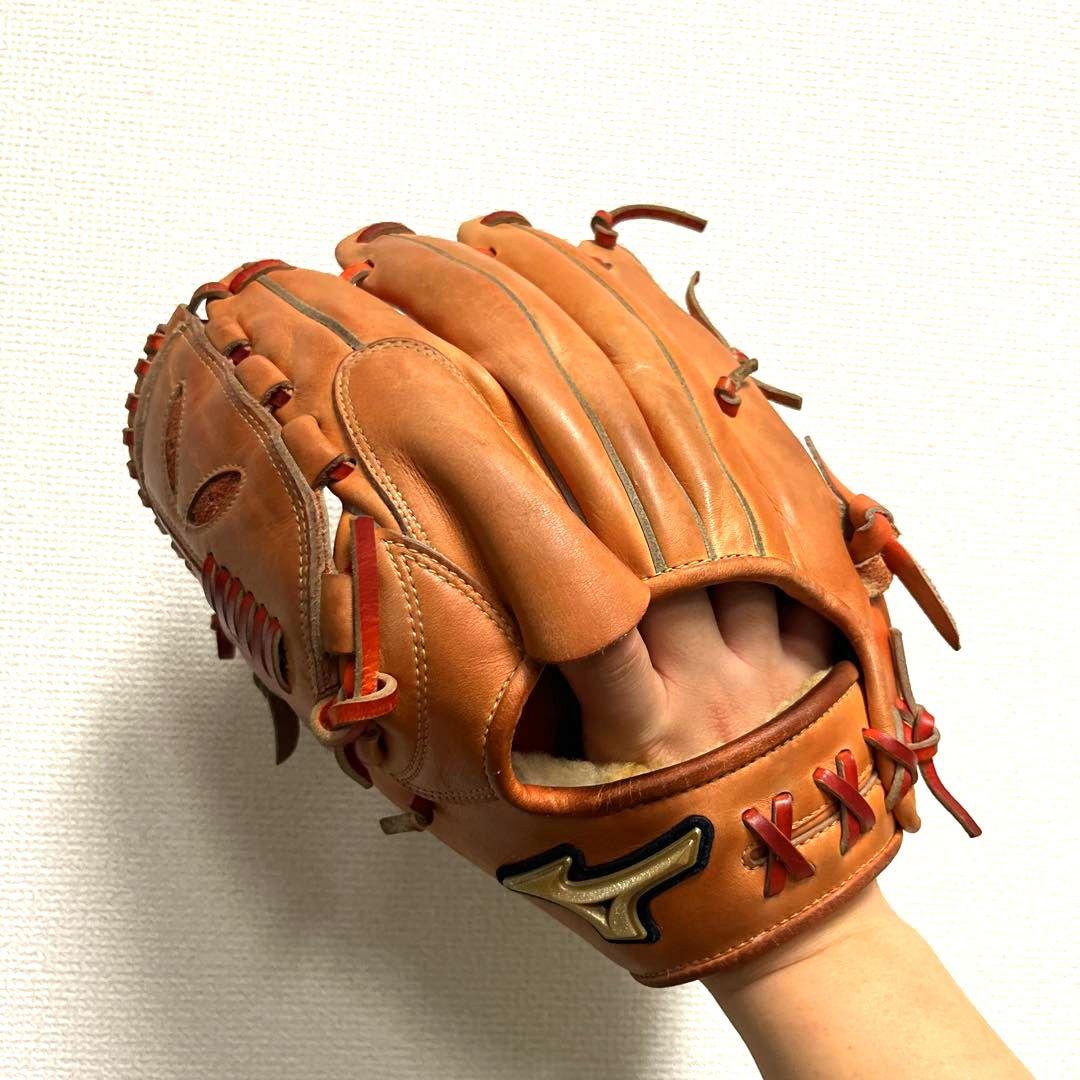 996 ミズノ グローバルエリート 型抜群 即戦力 硬式 投手用グローブ 左投げ