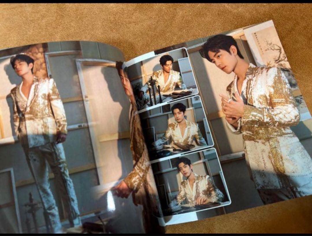 1005誕生日セール一点限定肖戦　2024年(一)最新肖戦ロン毛写真集　34p