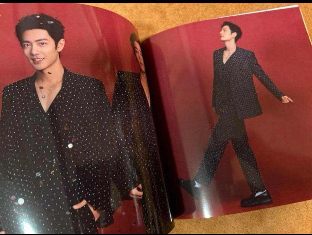 1005誕生日セール一点限定肖戦　2024年(一)最新肖戦ロン毛写真集　34p