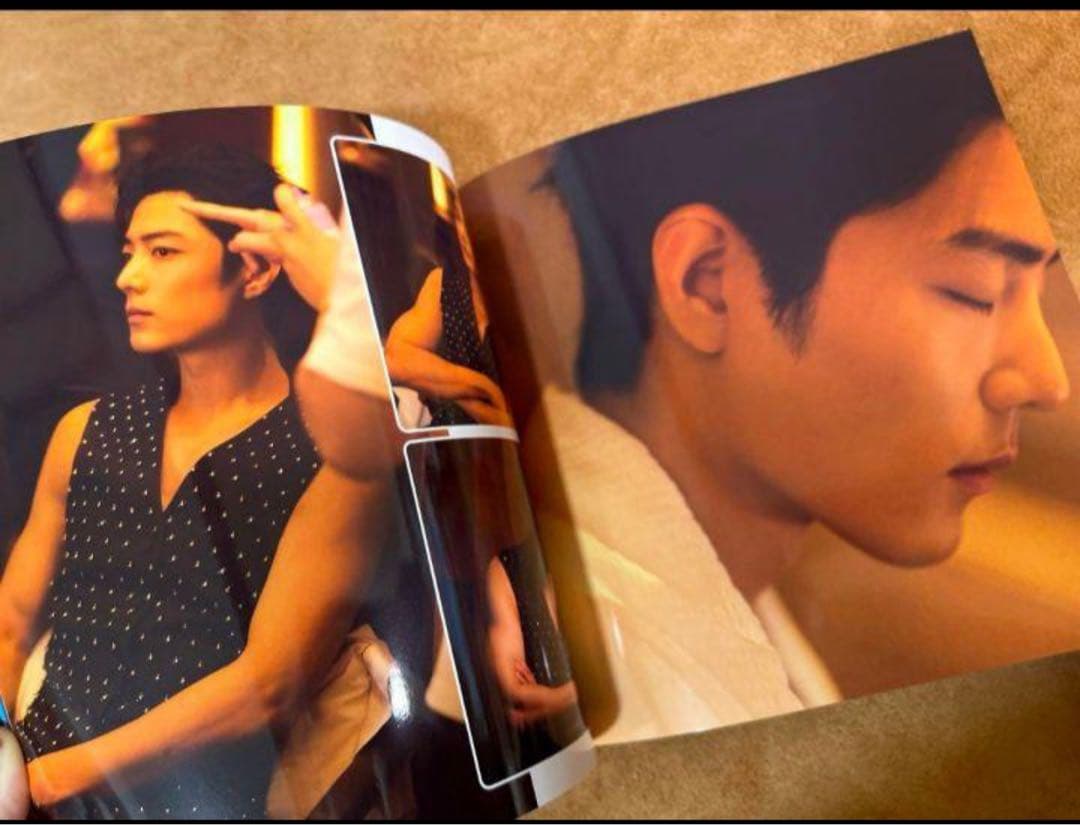 1005誕生日セール一点限定肖戦　2024年(一)最新肖戦ロン毛写真集　34p