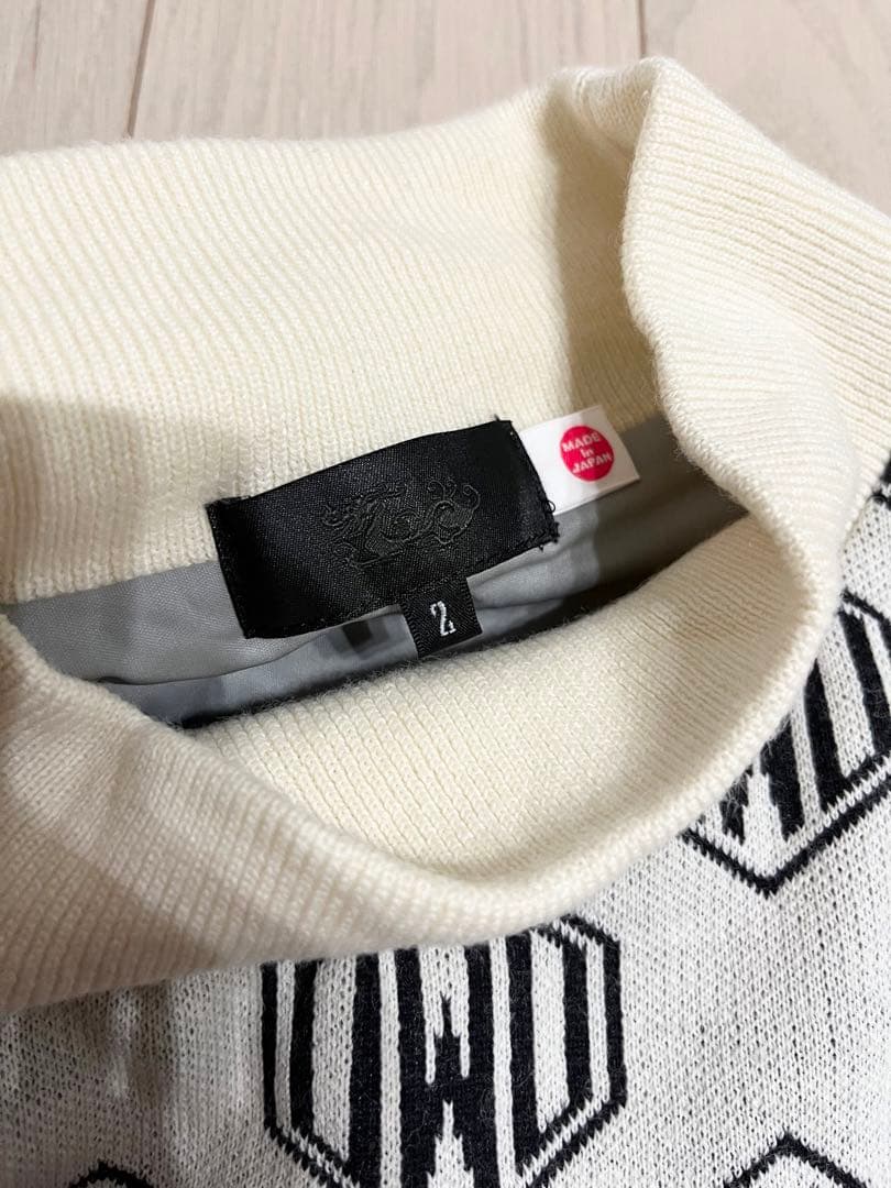 ニット　2 DanceWithDragon ダンスウィズドラゴン　ゴルフウェア