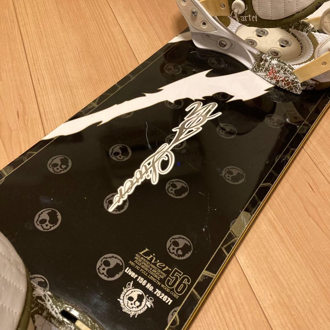 NOVEMBER LIVER 156cm スノーボードセット バートン サイズM