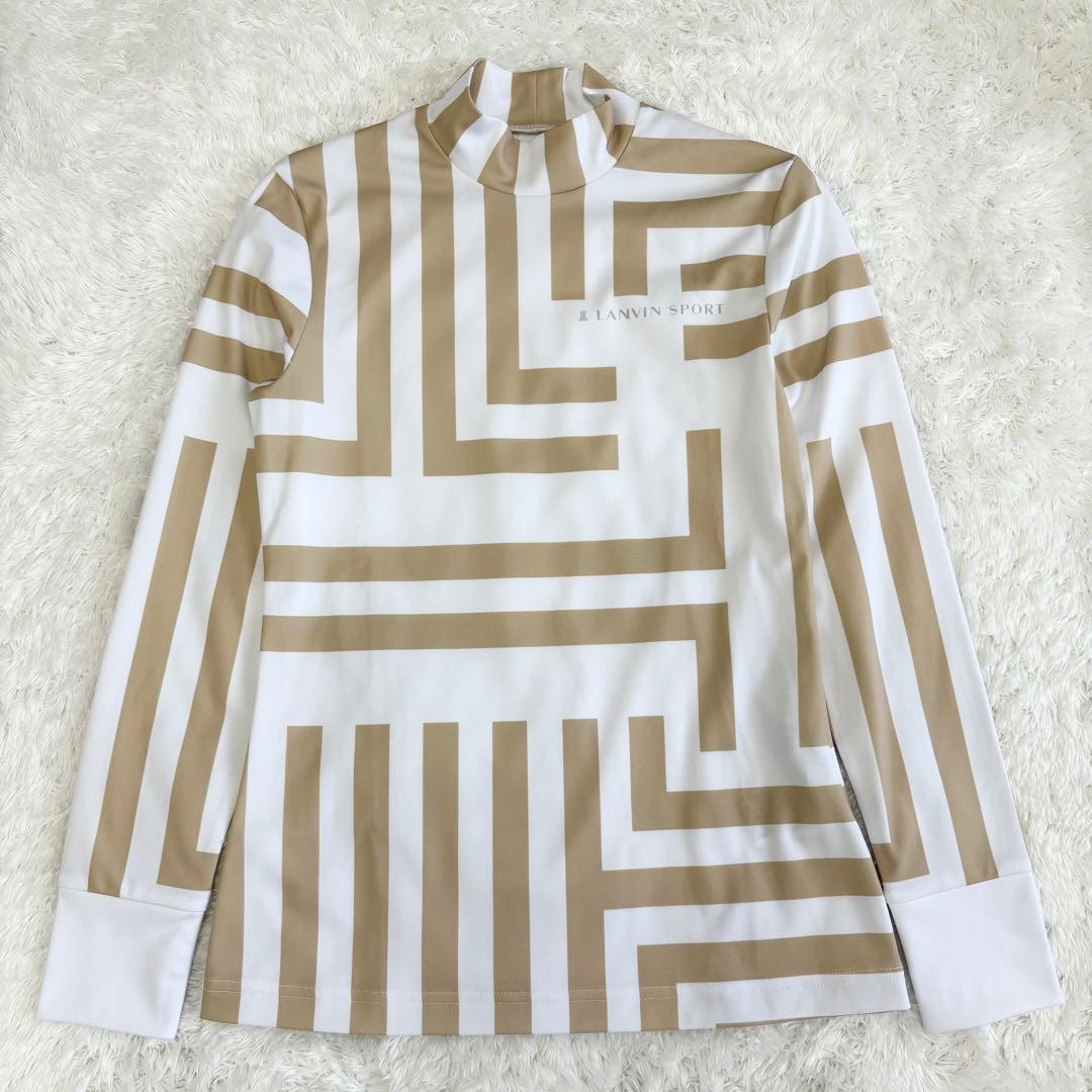 24SS ランバンスポール　モノグラムプリント長袖シャツ