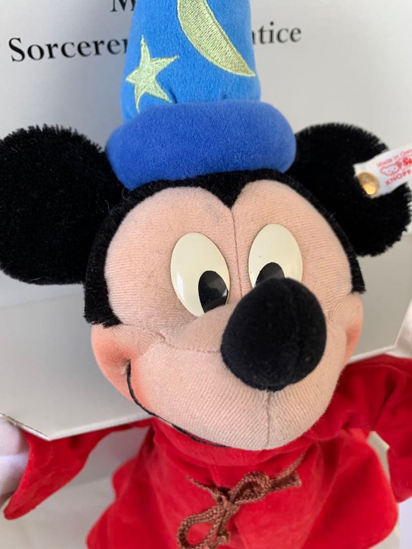 スタイフ社製ファンタジアミッキーマウス 2000年限定ぬいぐるみ