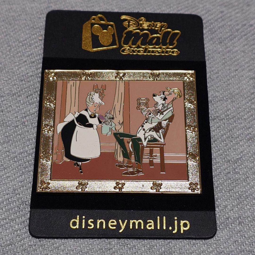 【レア】ディズニーモール限定　101匹わんちゃん&スティッチ　ピン