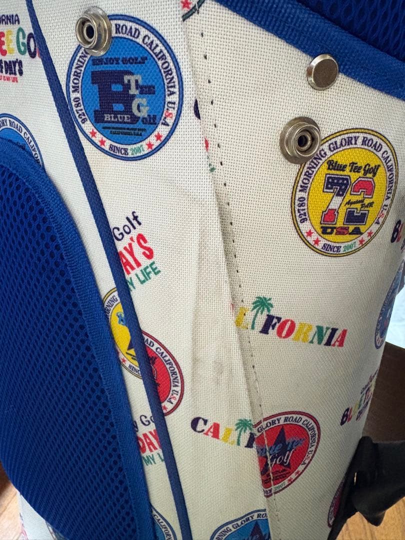 BLUETIGER ゴルフキャディバッグ カラフル　　お値引きしました！