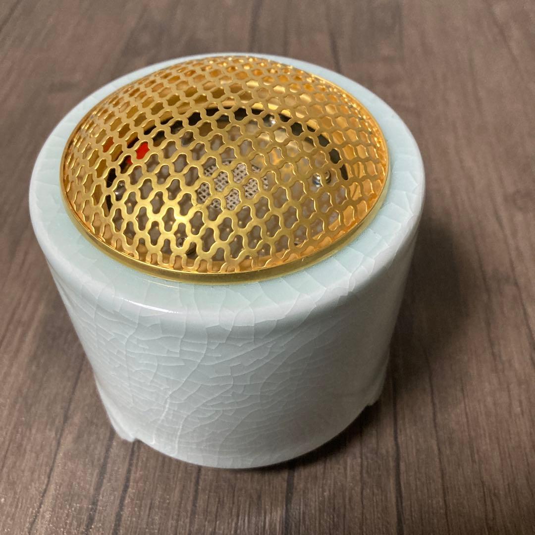 堂玉製初　耀眩　 聞香戸、御香木、緑油伽羅セット